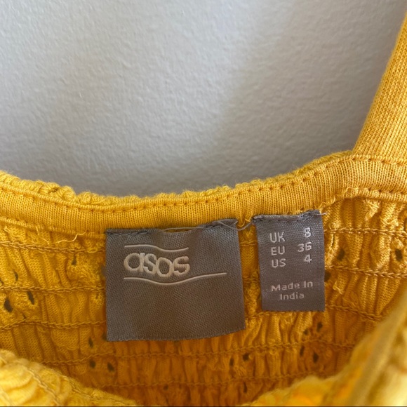 ASOS Eyelet Sundress with Tie Straps - Picture 8 of 9